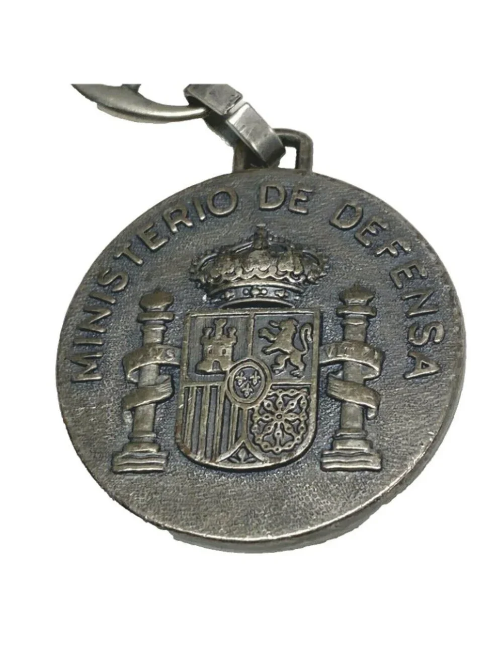 Keychain Military Medal Tank Planes Warship Ministerio De Defensa Spain